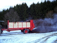 Arbeit - auch im Winter