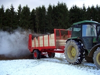 Arbeit - auch im Winter